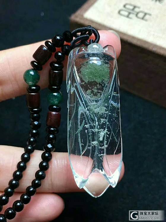 纯天然绿幽灵~~情侣装_挂件绿幽灵