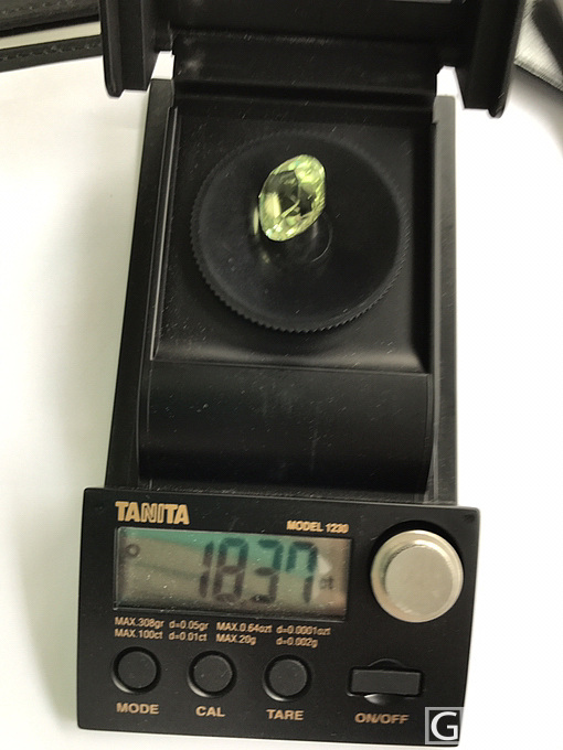 18克拉 鉴赏 极品 黄碧玺_刻面宝石碧玺