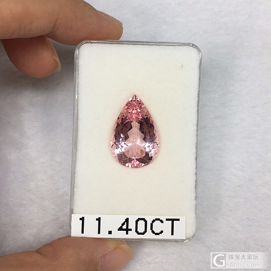 这样摩根不多见吧_刻面宝石摩根石