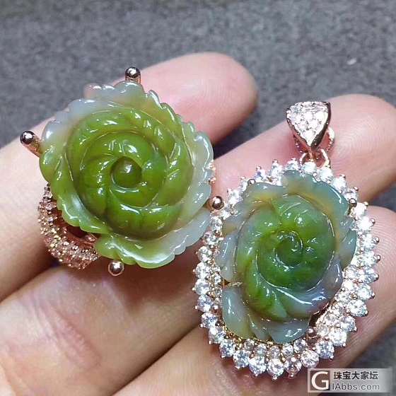 天然紫绿玛瑙戒指。吊坠。纯手工精雕《🐲龙花开富贵🌹片片精雕细琢  不要拿机器雕刻..._吊坠戒指玛瑙