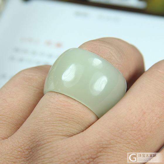 扳指小集合~~_青白玉扳指