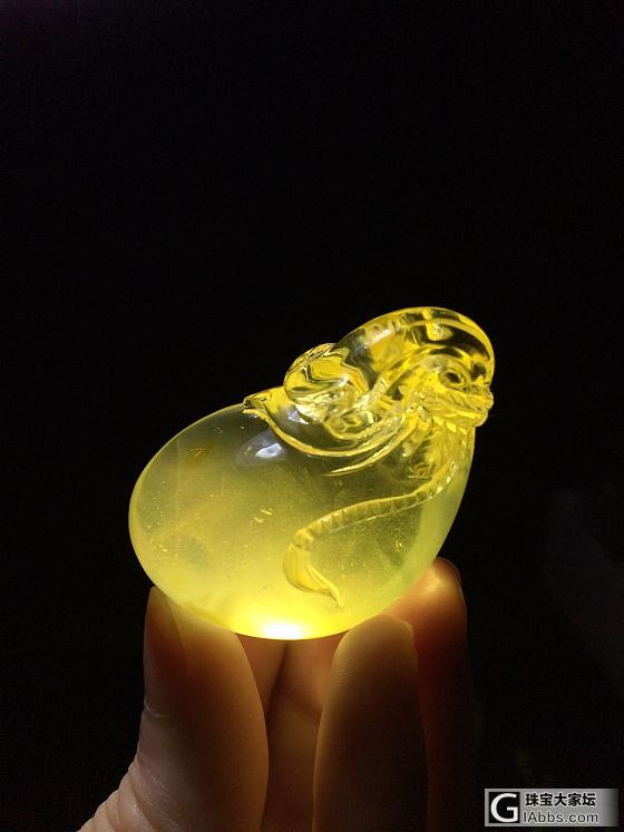 金绞蜜福袋_挂件琥珀蜜蜡
