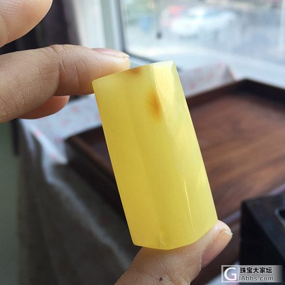 满黄蜜桶珠_配件蜜蜡