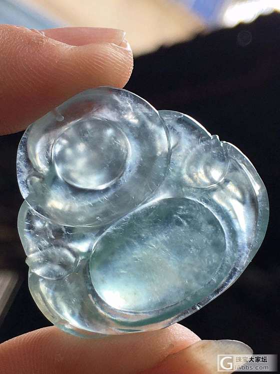 晴水笑佛，KKFC999_挂件翡翠