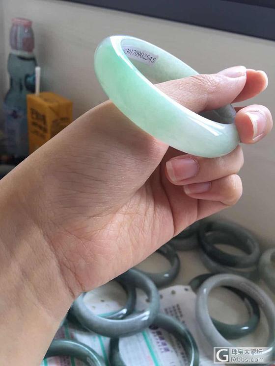 麻烦大家帮看看_手镯翡翠