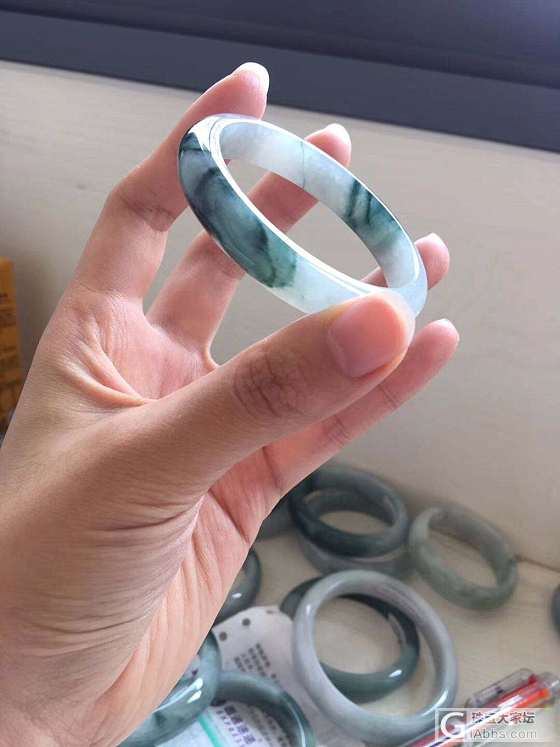 麻烦大家帮看看_手镯翡翠