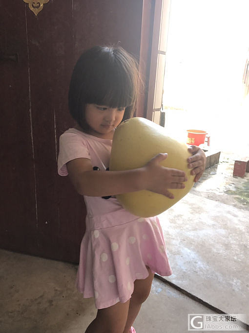 6斤多的梅州柚子超级无敌大✌️_美食