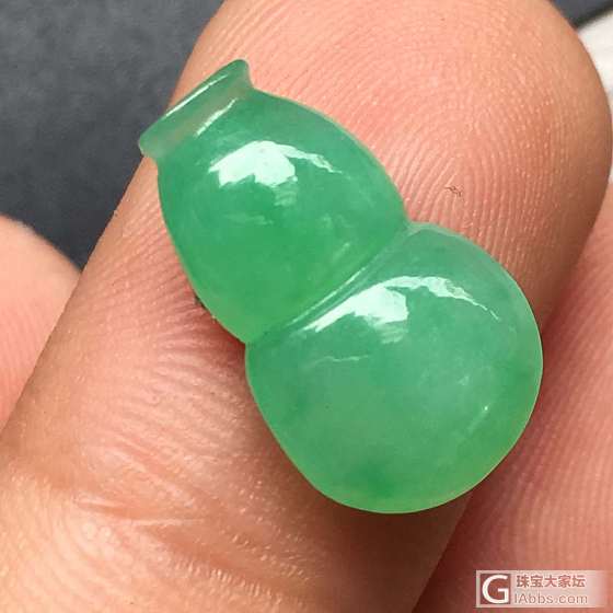 满色甜绿葫芦，KKFC999_翡翠