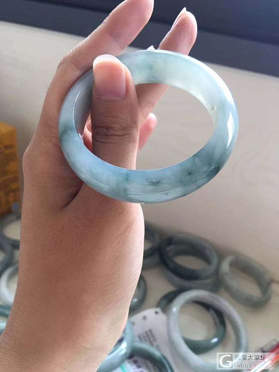麻烦大家帮看看_手镯翡翠