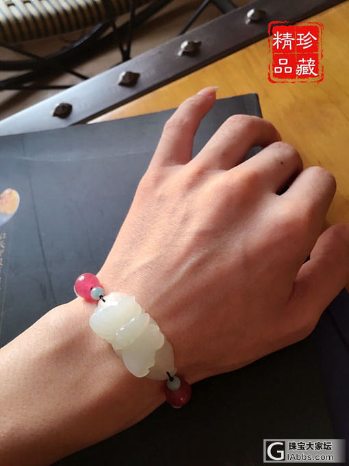 🦋腕间玉蝶🦋下午的劳动成果😝_手链手工diy