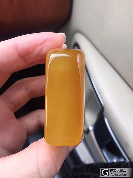我的俄料，大牌子，蜜糖色。_牌子蜜蜡
