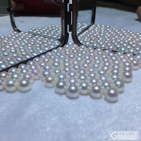 7.5-8mm    耳钉、项链、手链等变成品做起来效果更赞[强]真正的划算哦～..._珍珠