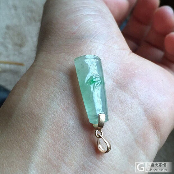 果冻甜绿竹节_翡翠