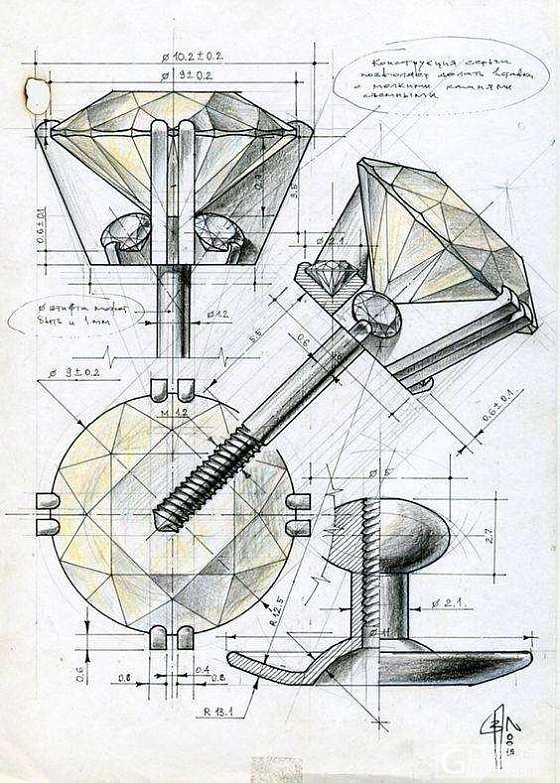 珠宝设计手绘~_设计