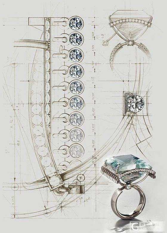 珠宝设计手绘~_设计