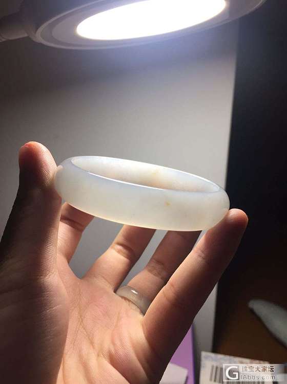 分享2个化地洒金料子～_翡翠