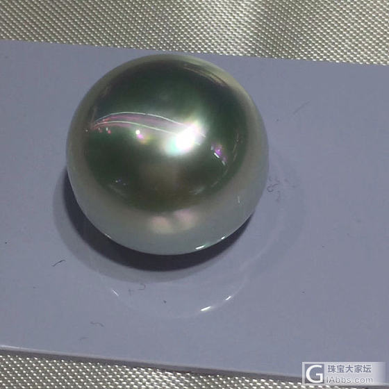 今天献上一颗18.2的大白珠，非卖品仅共分享_珍珠