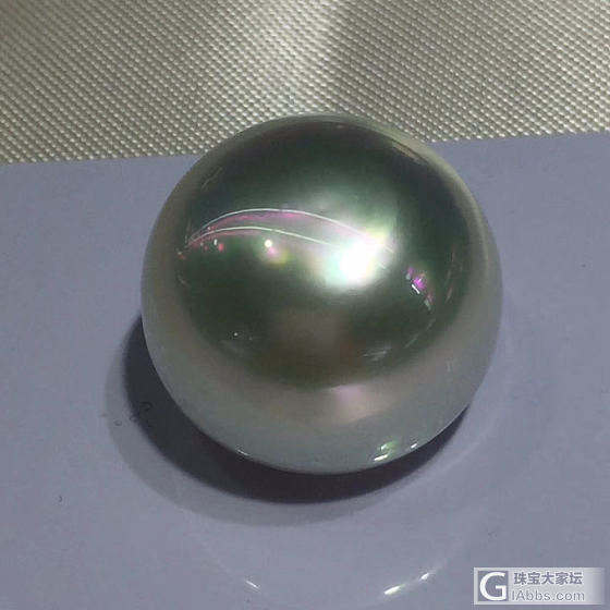 今天献上一颗18.2的大白珠，非卖品仅共分享_珍珠