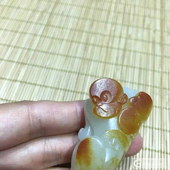 大红油皮_挂件和田玉