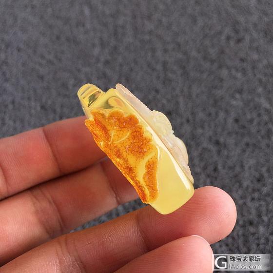 只要你认真，一切就会变的不那么普通！_挂件琥珀蜜蜡