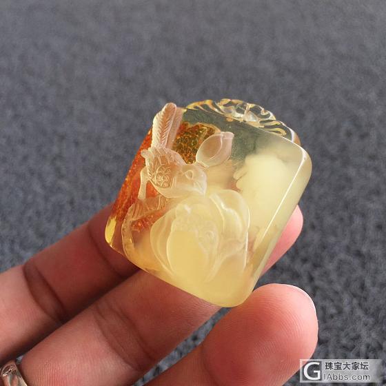 只要你认真，一切就会变的不那么普通！_挂件琥珀蜜蜡