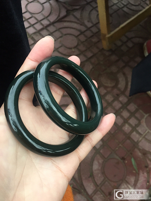 和田玉青海青细料_手镯和田玉