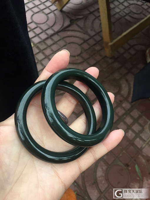和田玉青海青细料_手镯和田玉