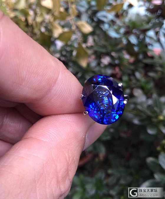 ##中颐天然收藏级别蓝宝石##  12.78ct_刻面宝石蓝宝石中颐彩色宝石