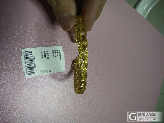 潮宏基麻花镯链等全部金饰280克价出_金