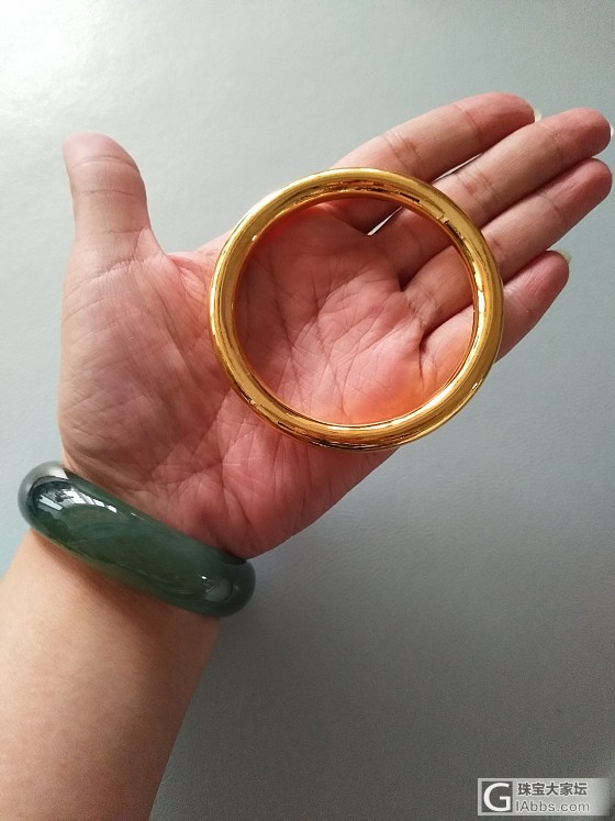 我也晒胖胖_手镯金