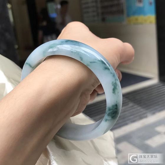 求购手镯59圈口飘花_翡翠手镯