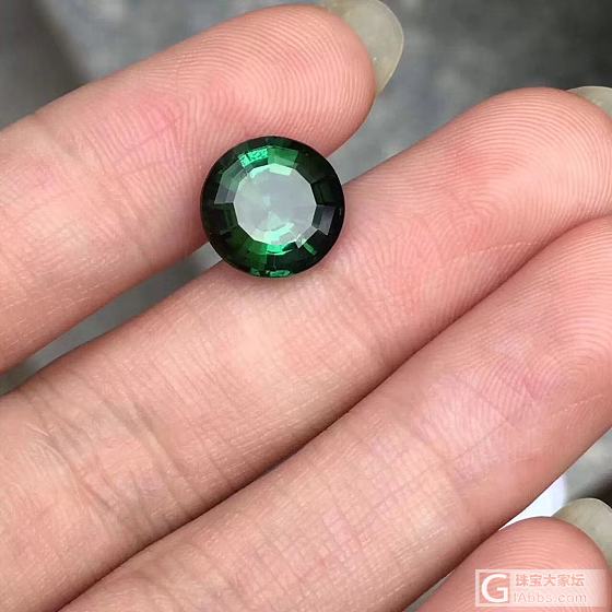 绿碧玺_刻面宝石碧玺