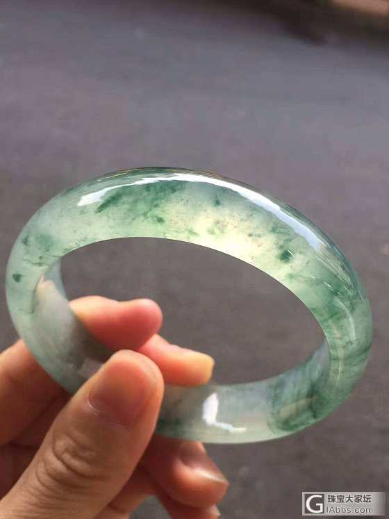 求购手镯59圈口飘花_翡翠手镯