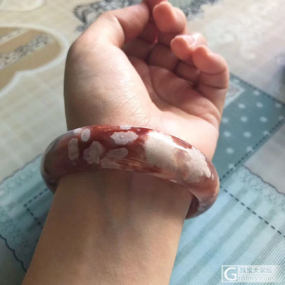 晒一晒_手镯手排玛瑙