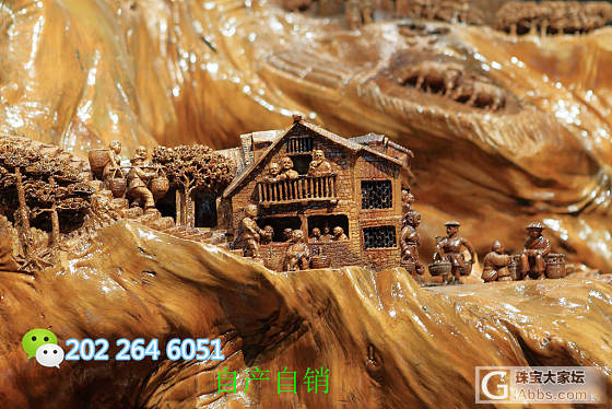 木雕师一块木头雕出亿元天价手艺巧夺天工_木雕