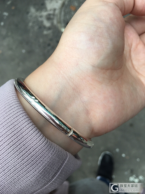 桑榆银镯_手镯银