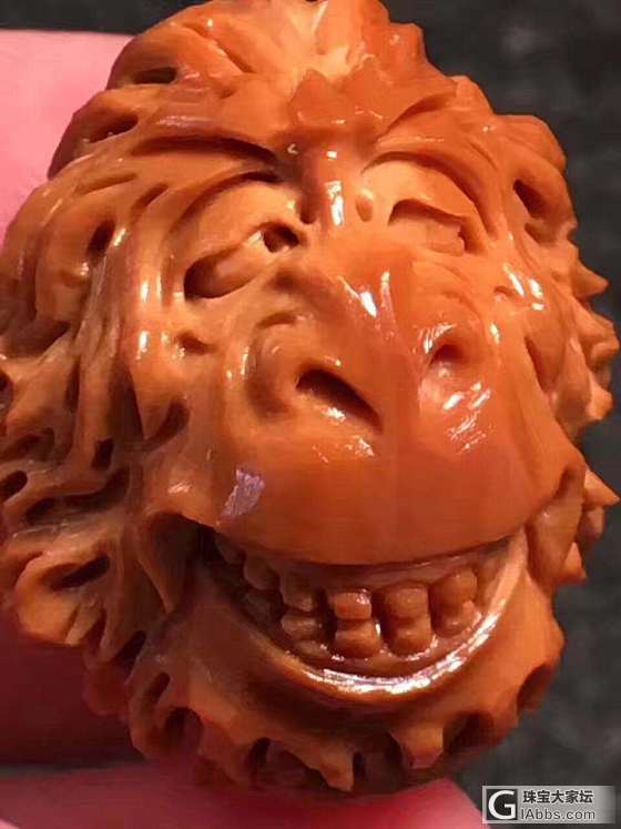 苏工纯手工作品《加官封侯》_橄榄核