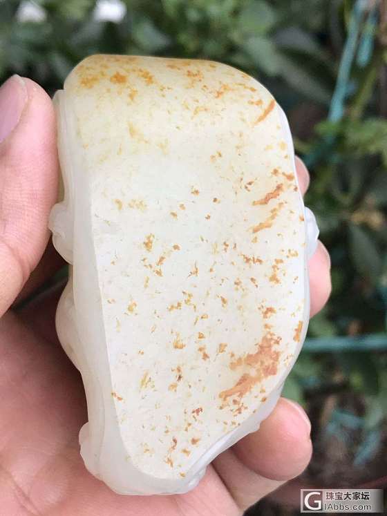 招财纳福_挂件和田玉