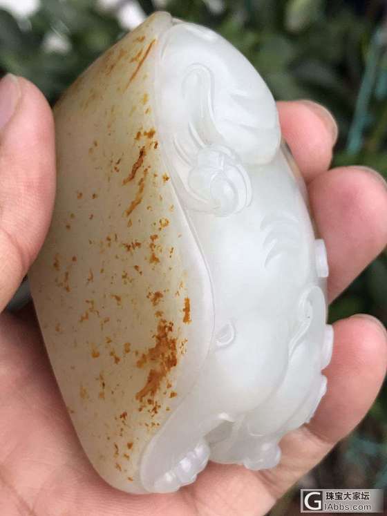 招财纳福_挂件和田玉