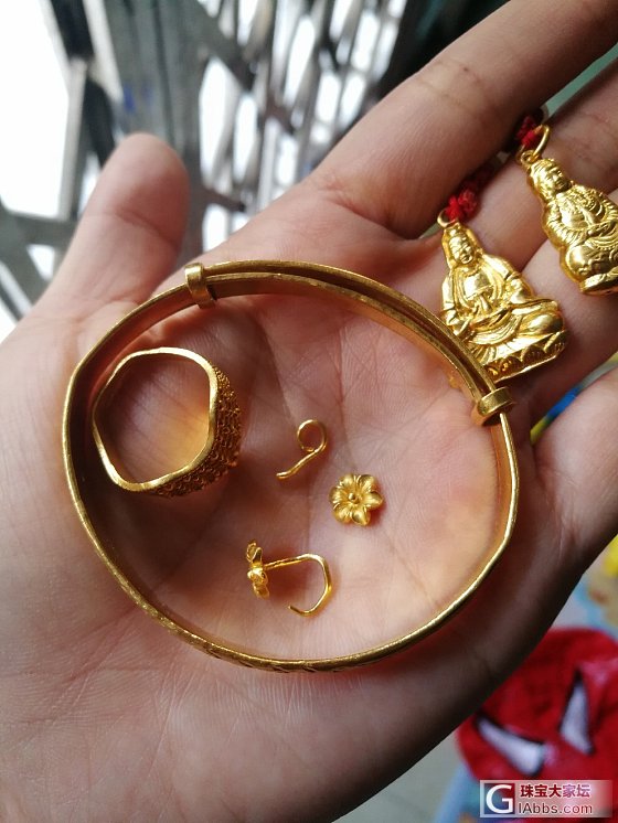 终于把金寄给师傅了，好期待成品啊_打金