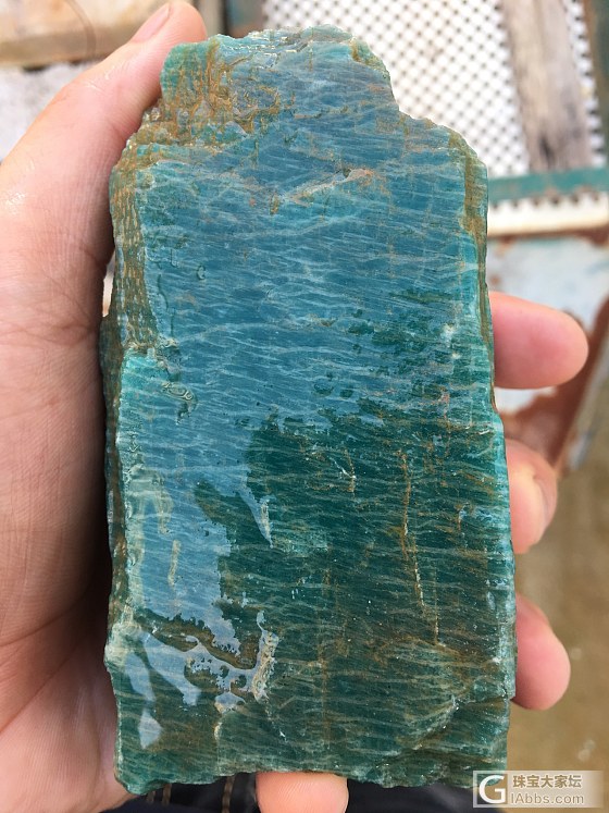 懂行的帮忙看看是不是天河石！好不好_天河石