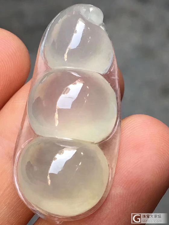翡翠福豆_花件翡翠
