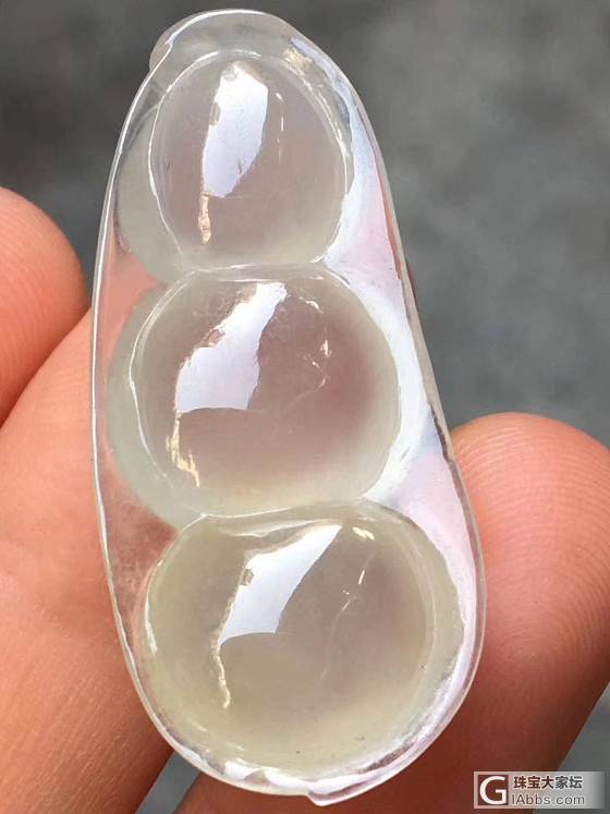 翡翠福豆_花件翡翠