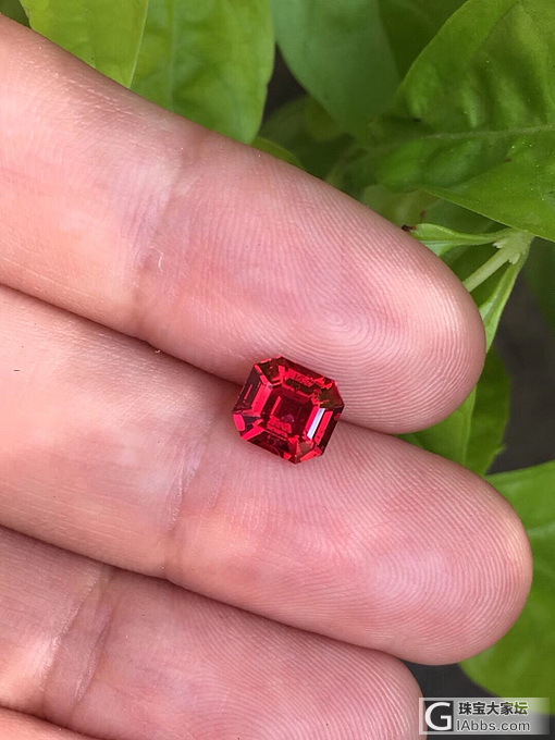 小精品红尖晶_刻面宝石尖晶石