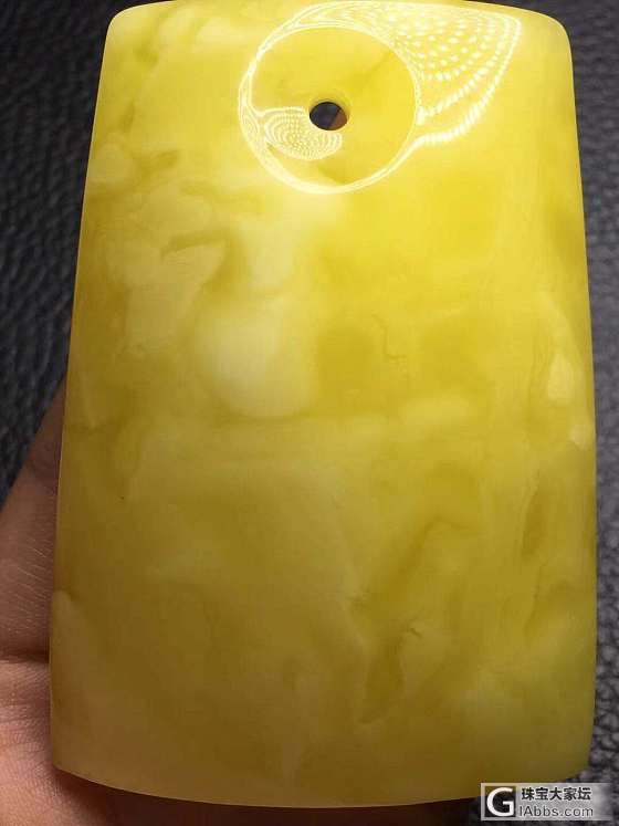 蜜蜡无事牌_牌子蜜蜡