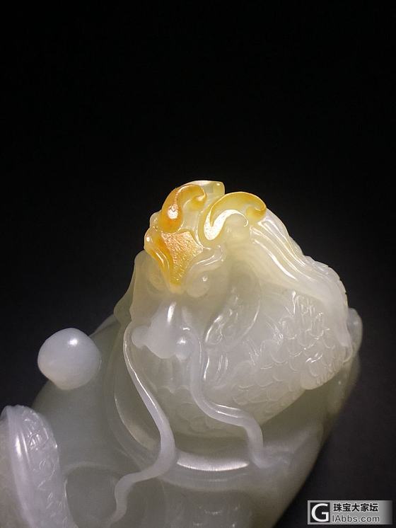 海派玉雕名家郑奇作品，美得不要不要的_玉工和田玉
