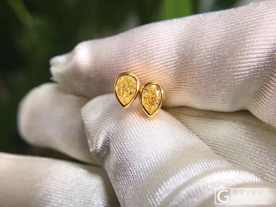 【双十一 新品黄钻耳钉】
参数：主石0.60CT 浓彩黄裸石 货重1.2g
  ..._耳钉彩钻