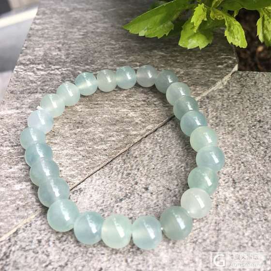 好看吗～_珠串翡翠
