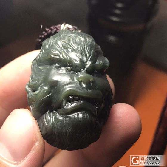大圣归来_挂件和田玉