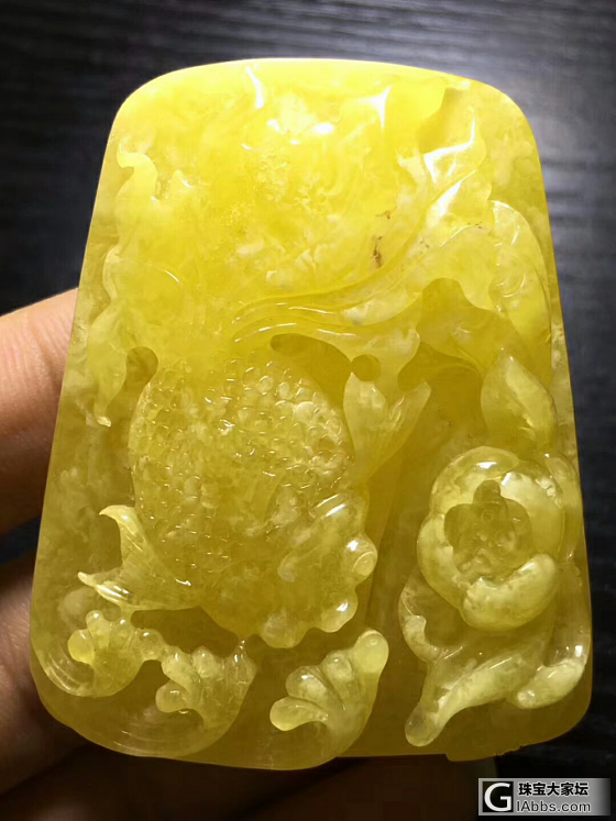 纯天然原矿吊坠 一点瑕疵 无任何优化_吊坠蜜蜡